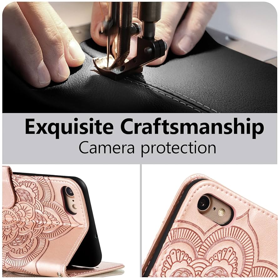 Amazon.com: EYZUTAK Mandala Case for iPhone SE(5G) 2022